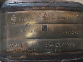 Exhaust pipe with catalytic converter, barrel and valve BMW 5 G30 18-22 530e hybrid without actuator
