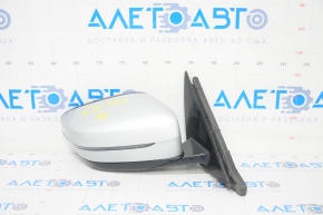 Side mirror right BMW 5 G30 17-23 5 pins, BSM, heated, turn signal, silver