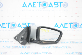 Side mirror right BMW 5 G30 17-23 5 pins, BSM, heated, turn signal, silver
