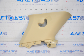 Rear pillar trim left rear Toyota Highlander 14-19 beige, scratches