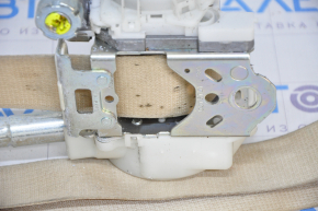 Passenger seat belt Toyota Highlander 14-19 beige, dry cleanable