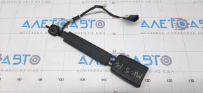 Driver's seat belt latch Ford Fusion mk5 13-16 black, with sensor, minor scratches