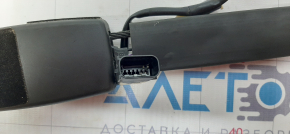 Driver's seat belt latch Ford Fusion mk5 13-16 black, with sensor, minor scratches