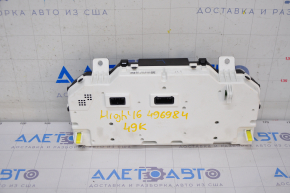 Instrument cluster Toyota Highlander 14-16 3.5 49k glass chip