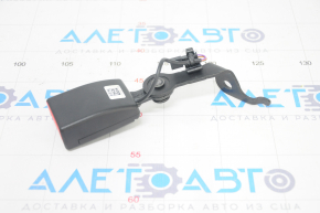 Seat belt latch rear left BMW 5 G30 17-23 black