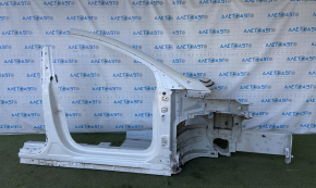 Tesla Model X 16-21 White Front Right Quarter with B-Pillar
