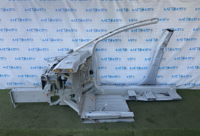 Tesla Model X 16-21 White Front Right Quarter with B-Pillar