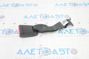 Rear center seat belt latch BMW 5 G30 17-23 black, lap