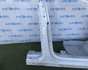 Tesla Model X 16-21 White Front Right Quarter with B-Pillar