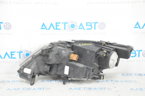 Front right headlight complete Lincoln MKC 15 - xenon, with cover and mount, sand, for polishing, cracks on the cover