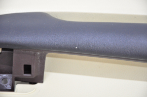 Door trim card rear left Toyota Highlander 14-16 under JBL with curtain beige, wood insert, scratch