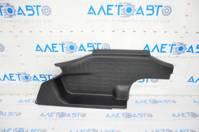 Door sill trim rear left Toyota Highlander 14- black, scratches