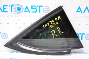 Rear right solid glass window Tesla Model Y 20 - without seal