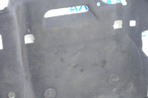 Floor covering rear BMW 5 G30 17-23 black, dry cleanable