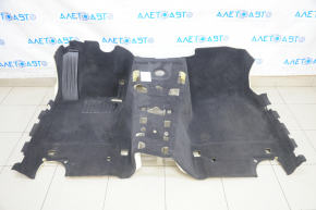 Floor covering front BMW 5 G30 17-23 black