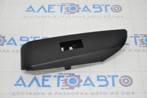 Rear left window lift control trim Toyota Highlander 14-19 black