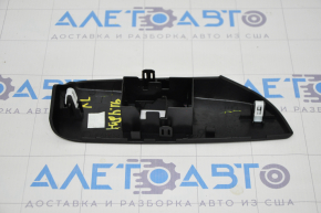 Rear left window lift control trim Toyota Highlander 14-19 black