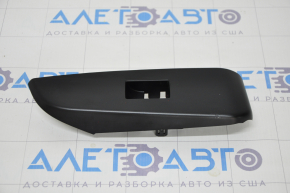 Rear right window lift control trim Toyota Highlander 14-19 black, chipped