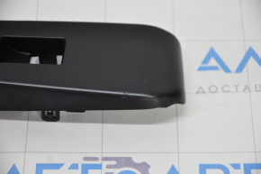 Rear right window lift control trim Toyota Highlander 14-19 black, chipped