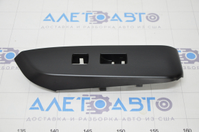 Front right window lift control trim Toyota Highlander 14-19 black