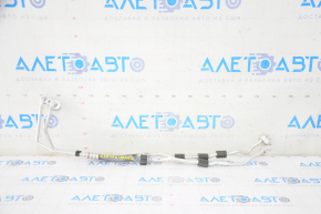 BMW 5 G30 18- 530e hybrid battery cooling system pipes rear
