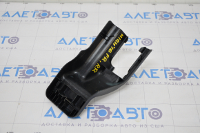 Rear right passenger seat runner trim Toyota Highlander 14-19 plastic turned white