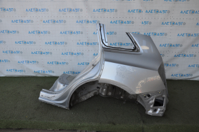 Quarter wing rear left Audi Q5 8R 09-17 silver, dented