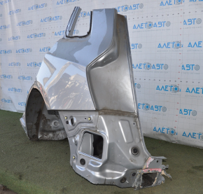 Quarter wing rear left Audi Q5 8R 09-17 silver, dented