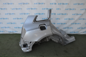 Quarter wing rear right Audi Q5 8R 09-17 silver, painted, butt