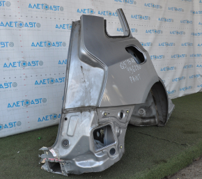 Quarter wing rear right Audi Q5 8R 09-17 silver, painted, butt