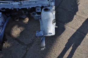 Front left quarter Toyota Highlander 14-19 on the body, white