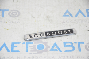 Emblem inscription ECO BOOST trunk door Lincoln MKC 15 - peeled paint
