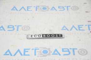 Emblem inscription ECO BOOST trunk door Lincoln MKC 15 - peeled paint