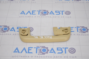 Ceiling handle rear left Toyota Highlander 14-19 beige, chips, scratches