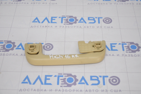 Ceiling handle rear right Toyota Highlander 14-19 beige, chips, scratches