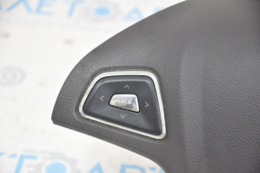 Airbag in steering wheel driver Lincoln MKC 15 - brown, chrome finish