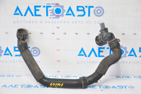 Lower cooling pipe VW Passat b8 16-19 USA 1.8T, 2.0T with temperature sensor, cracked