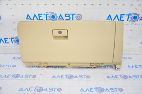 Glove box, glove compartment Toyota Highlander 14-19 beige, scratches