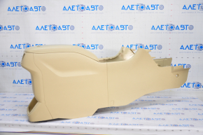 Console central armrest Toyota Highlander 14-16 beige, scratches