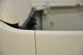 Console central armrest Toyota Highlander 14-16 beige, scratches