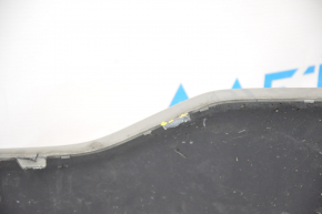 Front bumper bare Lincoln MKC 15-18 prerest, beige, broken crepe, scratches, pressed