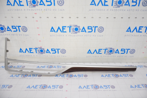 Toyota Highlander 14-19 Front Panel Trim with Wood Insert, Scratches