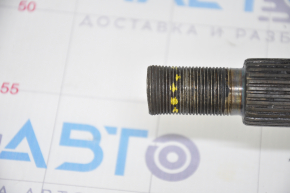Drive axle shaft front left Lexus ES300h 13-18 flattened thread