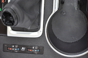 Toyota Highlander 14-16 center console trim for seat heating and ventilation, scratches, missing plug