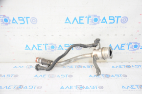Fuel filler neck BMW 5 G30 18- 530e hybrid with branch pipe