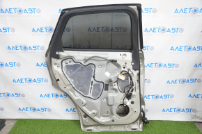 Door assembly rear left Lincoln MKC 15- keyless, beige SK, dented, air in the lining