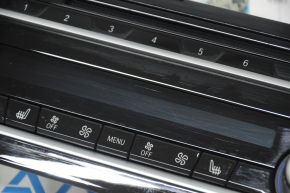 Climate control and radio control BMW 5 G30 17-23 auto, dual zone, scratches