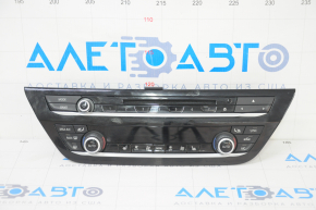 Climate control and radio control BMW 5 G30 17-23 auto, dual zone, scratches