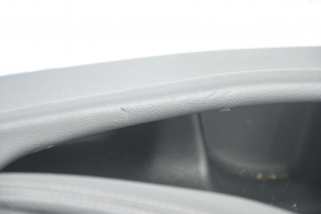 Door trim card rear right BMW 5 G30 17-23 leather black, pokes on leather