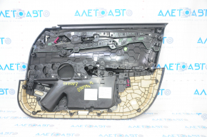 Door trim card front left BMW 5 G30 17-23 leather black, scratch